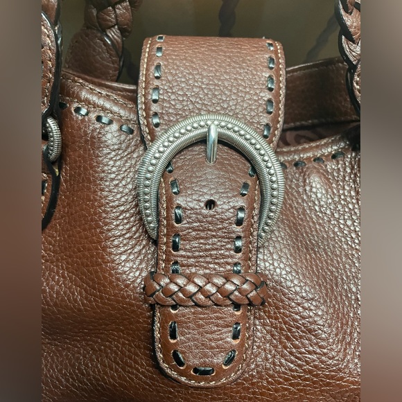 Brighton *NEW* Genuine Leather Shoulder Bag. Size OS - Picture 3 of 16